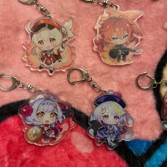 [Genshin Impact Merch Bundle] Cute/Kawaii Character Keycharms - Picture 5 of 8